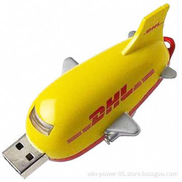 USB Flash Drives, Airplane Shape, Smart Looking, Great for Logistic Promotions and Advertising